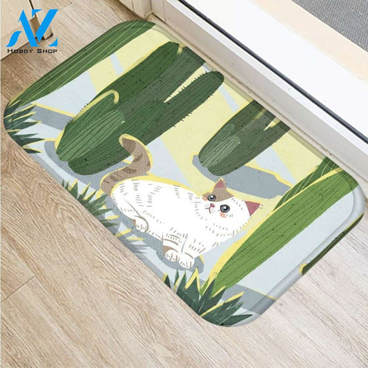 Cute Cartoon Cats Anti-slip Doormat KT16 | Welcome Mat | House Warming Gift