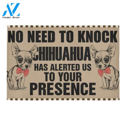 Cute Chihuahua Printed Doormat Home Decor