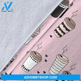 Cute Coffee Blanket - Coffee Throw Blanket