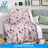 Cute Coffee Blanket - Coffee Throw Blanket