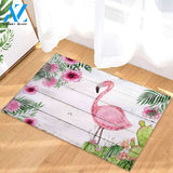 Cute Flamingo Welcome Doormat Welcome Mat House Warming Gift Home Decor Funny Doormat Gift Idea