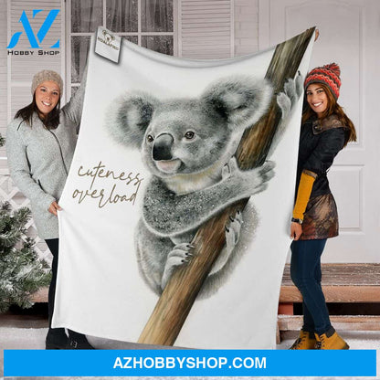 Cuteness Overload Fleece Blanket