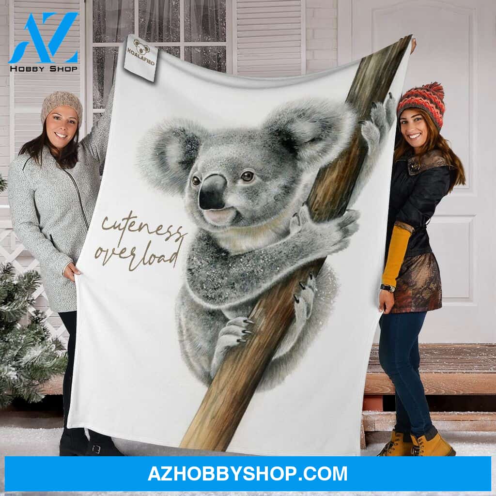 Cuteness Overload Fleece Blanket