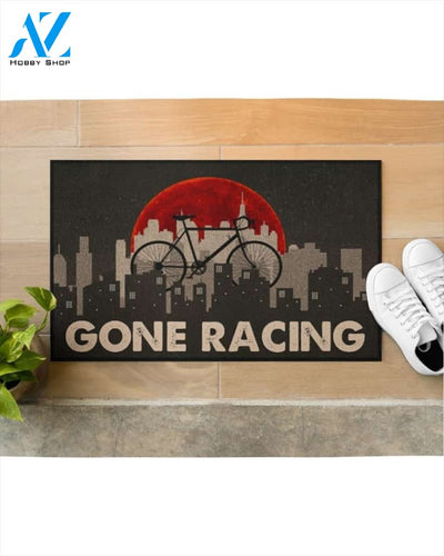 Cycling Gone Racing Doormat | Welcome Mat | House Warming Gift