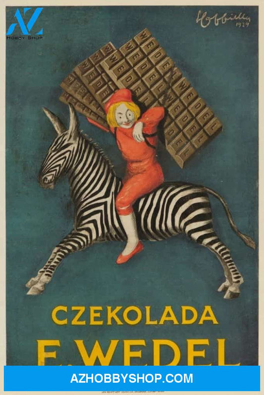 Czekolada E Wedel Vintage Poster France C. 1929