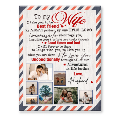 To My Wife Gift, Wife Gift To Wife, Christmas Gifts For My Wife