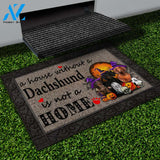 Dachshund 1 with halloween M3 Doormat All Over Printed (6228)