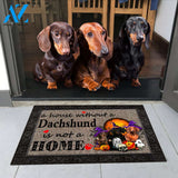 Dachshund 1 with halloween M3 Doormat All Over Printed (6228)