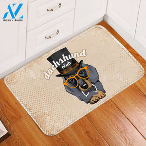 Dachshund Club Door Mat