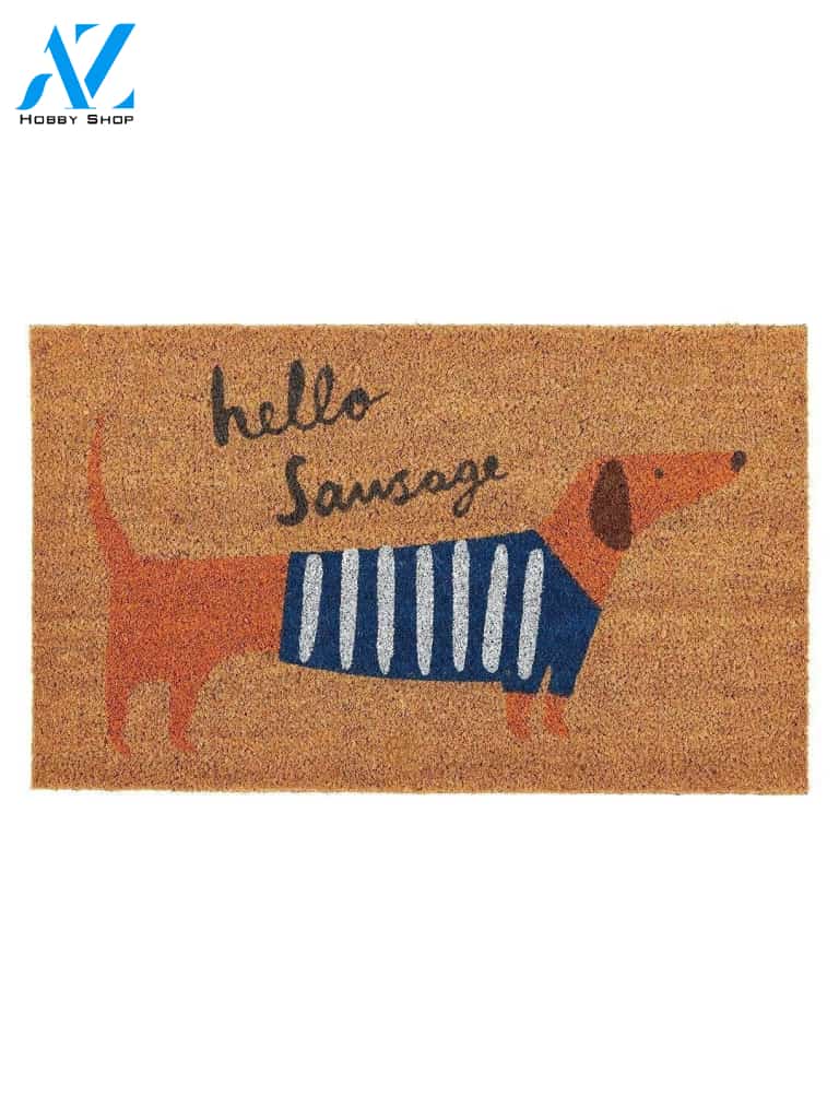 Dachshund CLT051011R Doormat