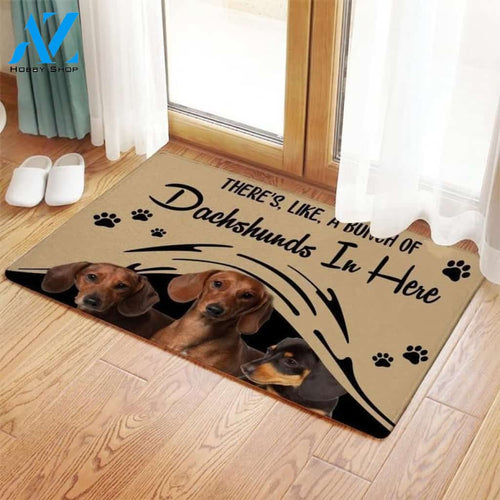 Dachshund DTC2810727 Doormat