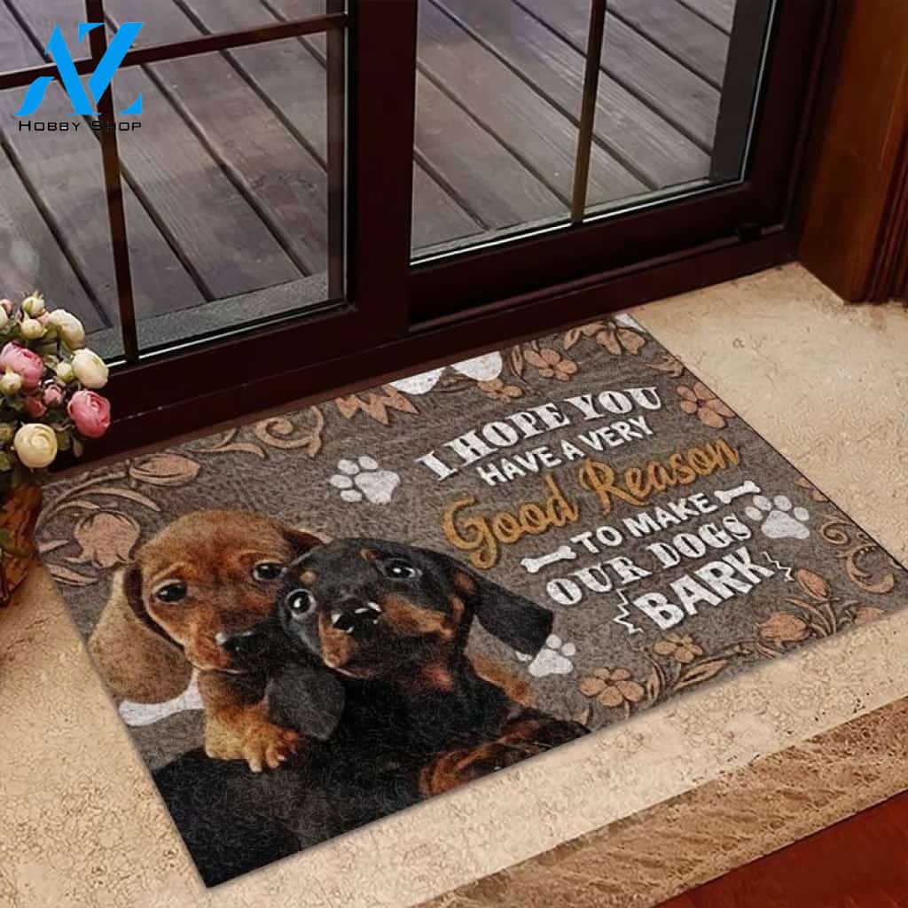 Dachshund MMC3010147 Doormat