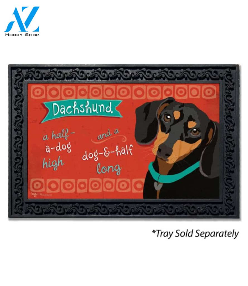 Dachshund Doormat - 18" x 30"