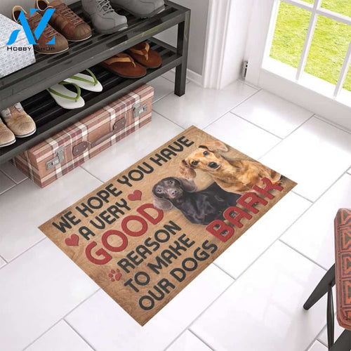Dachshund CL02110143MDD Doormat