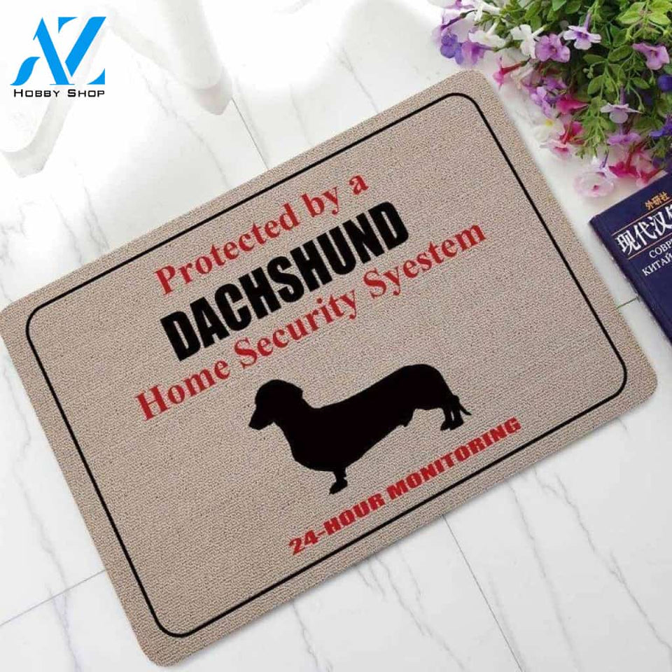 Dachshund CL070810MDD Doormat