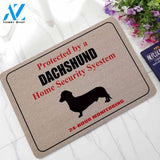 Dachshund CL070810MDD Doormat
