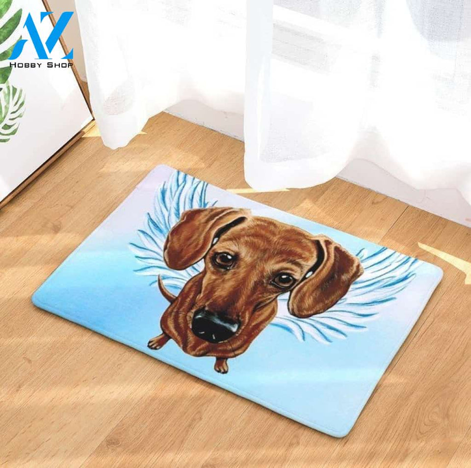 Dachshund CL300921MDD Doormat