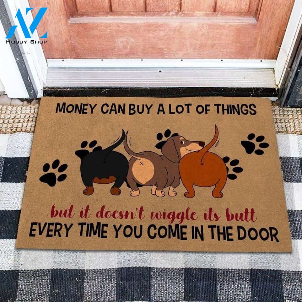 Dachshund CL09100067MDD Doormat