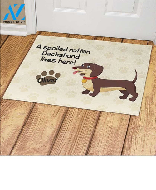 Dachshund CLH300910D Doormat