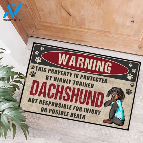 Dachshund Doormat Gift | Welcome Mat | House Warming Gift