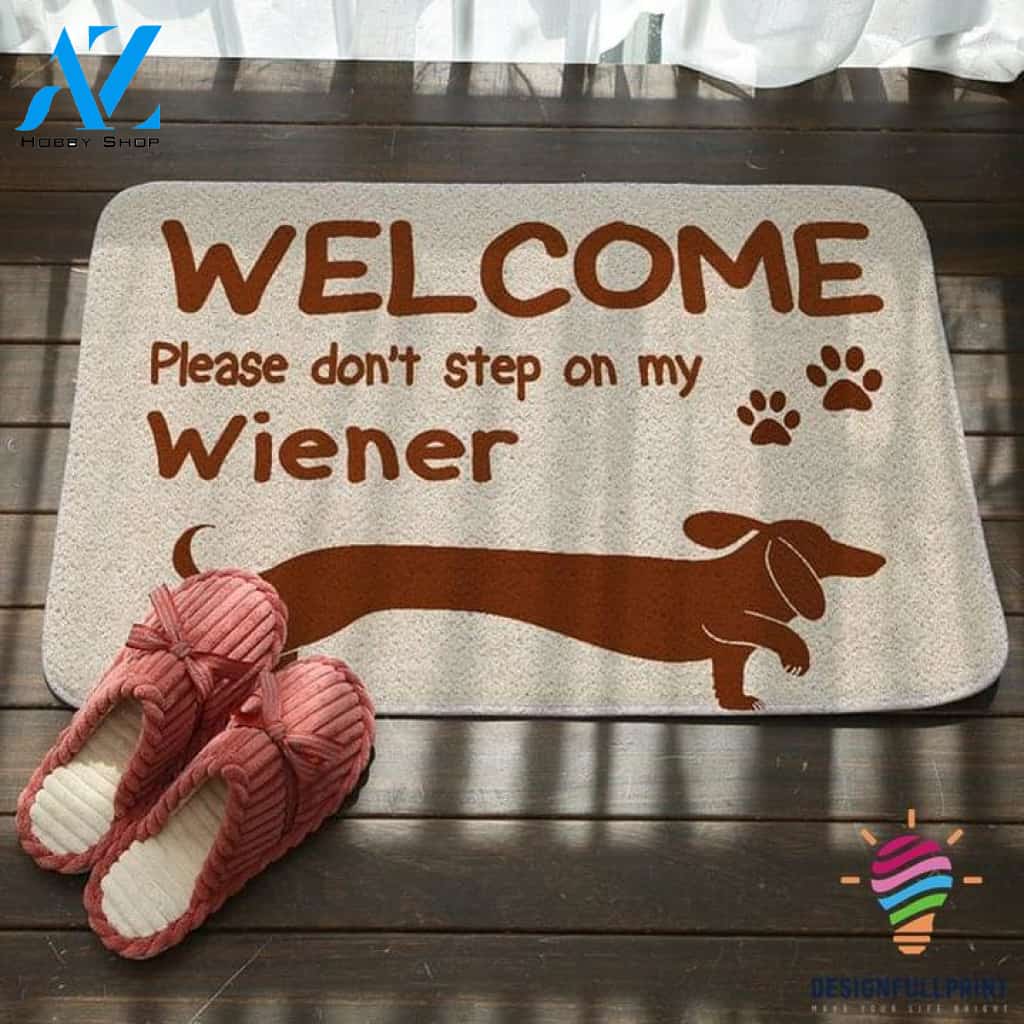 Dachshund Doormat LH Wiener Gifts For Dog Owners