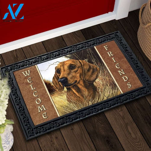 Dachshund Field Doormat - 18