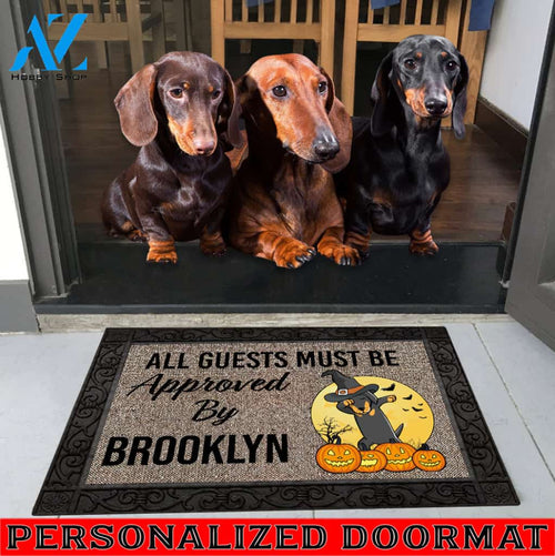 Dachshund M1 Custom Doormat All Over Printed (6228)