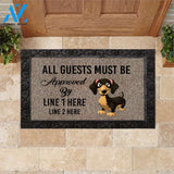 Dachshund M289 Custom Doormat All Over Printed (6228)