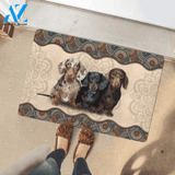 Dachshund Mandala Doormat | Welcome Mat | House Warming Gift