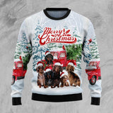 Dachshund Merry Christmas Ugly Christmas Sweater 