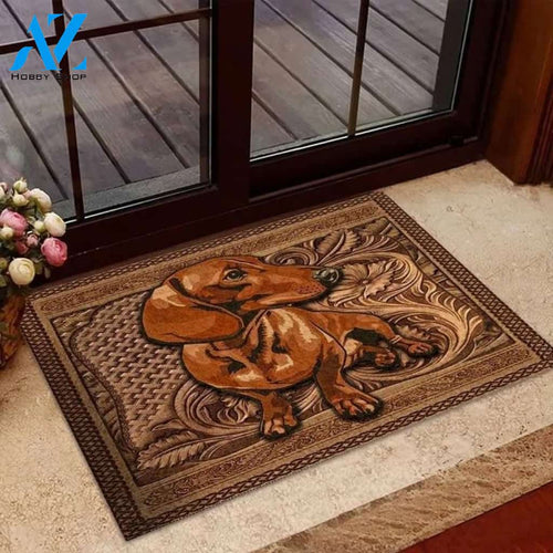 Dachshund MMC3010150 Doormat