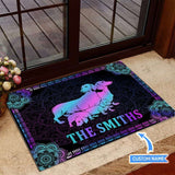 Dachshund Personalized Custom Name Doormat Welcome Mat