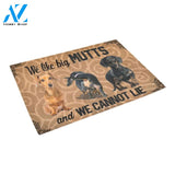 Dachshund We Like Big Mutts Doormat Indoor And Outdoor Mat Entrance Rug Sweet Home Decor Housewarming Gift Gift For Friend Family Stem Feminist