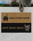 Dachshund Welcome Goodbye Doormat Gift For Dachshund Dog Lovers Gift For Friend Family Home Decor Warm House Gift Welcome Mat