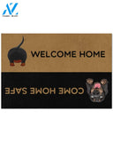 Dachshund Welcome Goodbye Doormat Gift For Dachshund Dog Lovers Gift For Friend Family Home Decor Warm House Gift Welcome Mat