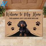 Dachshund Welcome To My Home Doormat