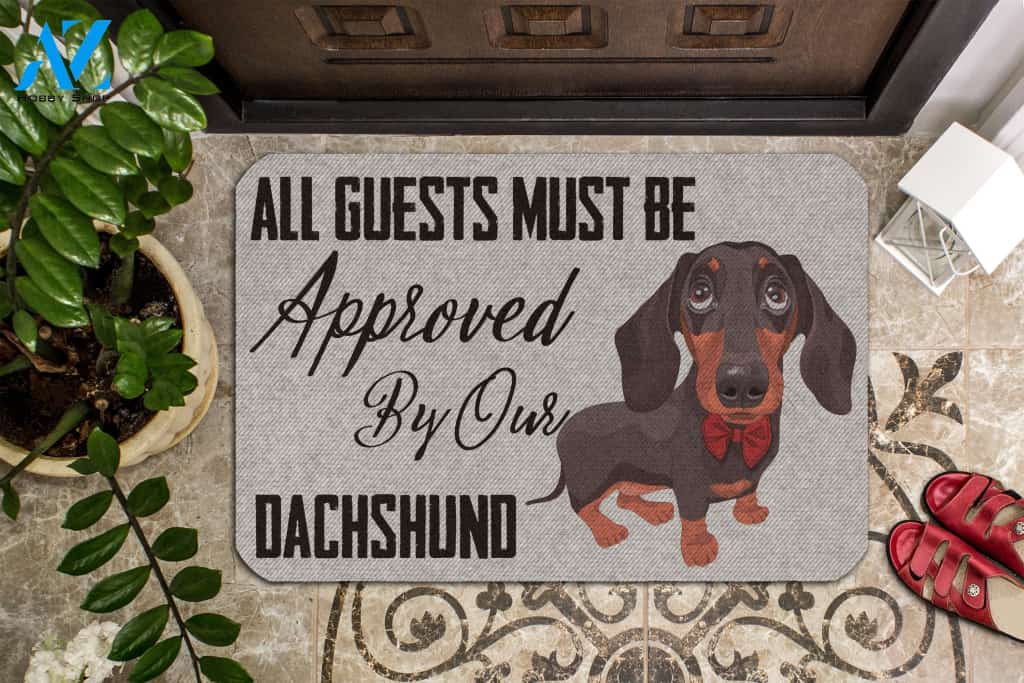 Dachshunds Sweetly Dachshund Doxie Wiener Dog Lovers Doormat