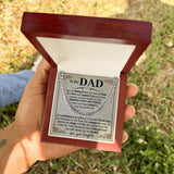 Dad Blessed Cuban Link Chain Necklace for Men