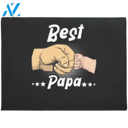 Dad Day Daddy Love Baby Heart Doormat Welcome Mat Housewarming Gift Home Decor Funny Doormat Gift For Friend Father Day Gift