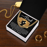 Dad My One and Only Cuban Link Chain Necklace for Men