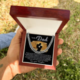 Dad My One and Only Cuban Link Chain Necklace for Men
