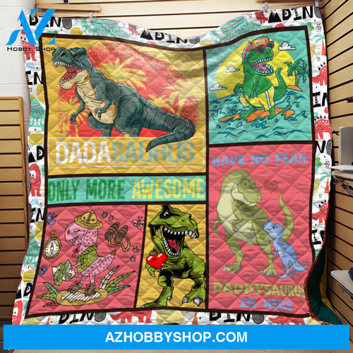 Dadasaurus Only More Awesome Fleece Blanket