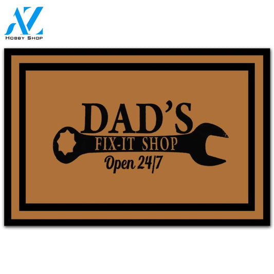 Dad's Fix - It Shop Indoor And Outdoor Doormat Warm House Gift Welcome Mat Gift For Friend Family