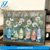 Daisy case Jesus The Fruit of the Holy Spirit is Love Joy Peace God Canvas And Poster, Wall Decor Visual Art