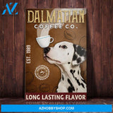 Dalmatian Dog Coffee Company Canvas Wall Art, Wall Decor Visual Art
