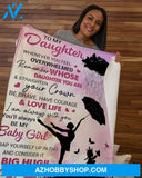Dance Queen Whenever You Feel - Mom To Daughter Fleece Blanket - Gift For Daughter