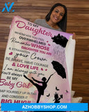 Dance Queen Whenever You Feel - Mom To Daughter Fleece Blanket - Gift For Daughter