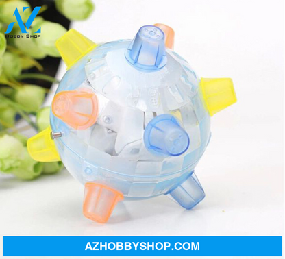 Dancing Ball Glowing Toy Blue