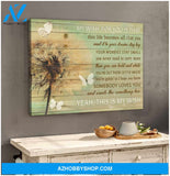 Dandelion and Butterfly Canvas My Wish For You Wall Art Decor