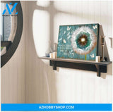 Dandelion and Butterfly Canvas What if I fall Oh but my darling What if you fly Wall Art Decor